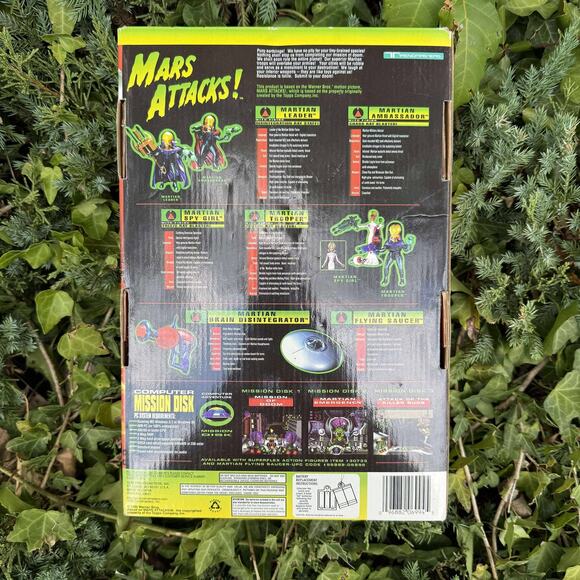 Mars Attacks! Supreme Martian Ambassador 12" Figure 1996 With Open Box - Picture 1 of 7